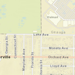 Reminderville Ohio Street Map