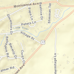 Montowese Connecticut Street Map