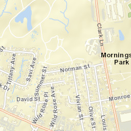 Morningside Park Connecticut Street Map