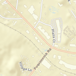 Pequot Village Connecticut Street Map