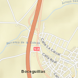 Boceguillas Street Map