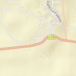 Fuendetodos Street Map