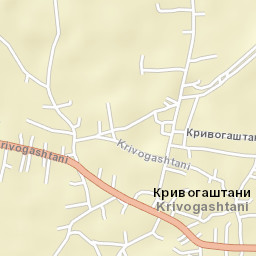 Krivogashtani Street Map