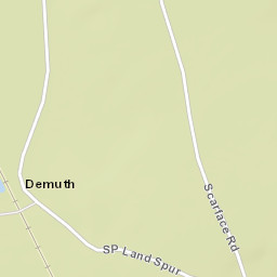 Demuth California Street Map