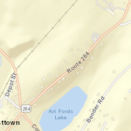 Westtown New York Street Map