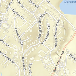 Kiryas Joel New York Street Map