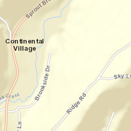 Continental Village New York Street Map