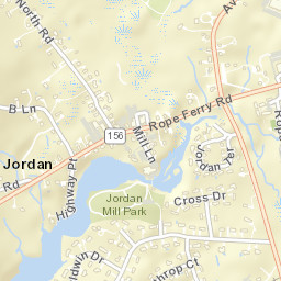 Jordan Connecticut Street Map