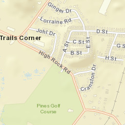 Trails Corner Connecticut Street Map