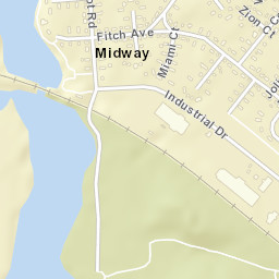 Midway Connecticut Street Map