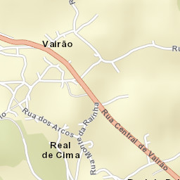 Vairão Street Map