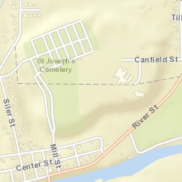 Ballville Ohio Street Map