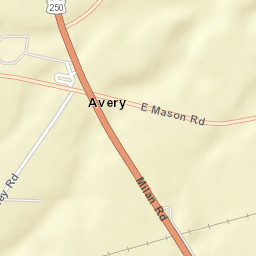 Spears Corners Ohio Street Map