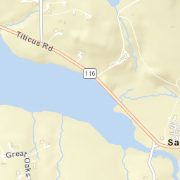 Salem Center New York Street Map