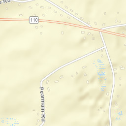 White Hills Connecticut Street Map