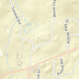 Totoket Connecticut Street Map