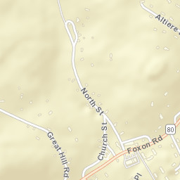 North Branford Connecticut Street Map