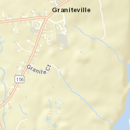 Graniteville Connecticut Street Map