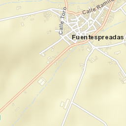 Fuentespreadas Street Map