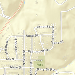 5301-5399 Read Street Omaha NE Street Map