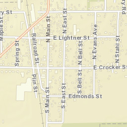 Bradner Ohio Street Map