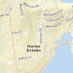 Horton Estates New York Street Map