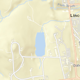 Lincolndale New York Street Map