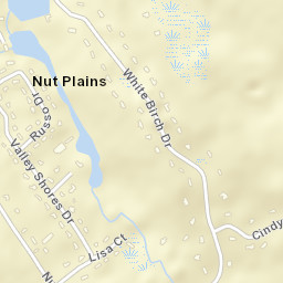 Nut Plains Connecticut Street Map