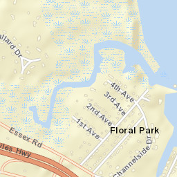 Floral Park Connecticut Street Map