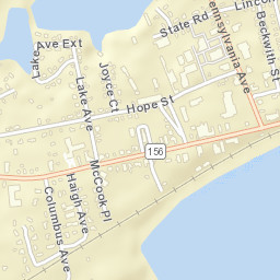 Niantic Connecticut Street Map