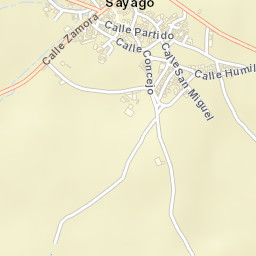 Fresno de Sayago Street Map