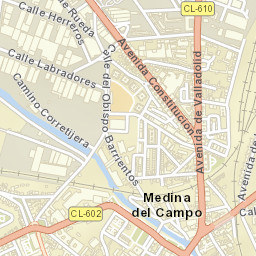 Medina del Campo Street Map