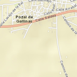 Pozal de Gallinas Street Map