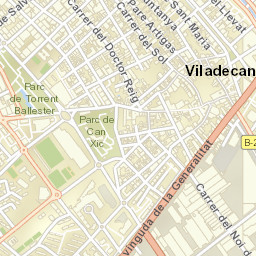 Viladecans Street Map