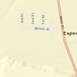Eagleville California Street Map