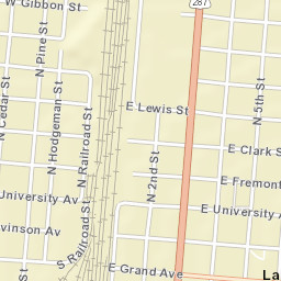 100 East Ivinson Avenue, Laramie, WY Street Map