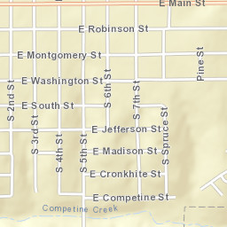 200-298 East Robinson Street Knoxville IA Street Map