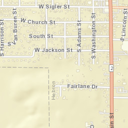 400-598 S Main St, Hebron, IN 46341, USA Street Map