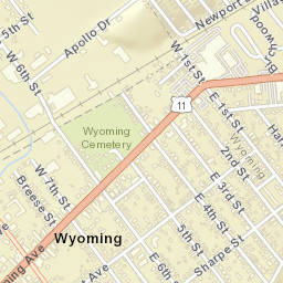 25 West 1st Street, Wyoming, PA 18644 Street Map