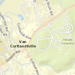 Van Cortlandtville New York Street Map