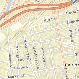 Fair Haven Connecticut Street Map