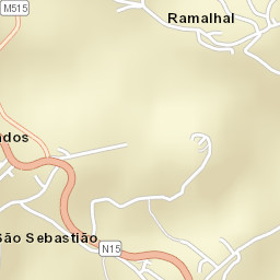 Telões Street Map