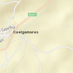Cuelgamures Street Map