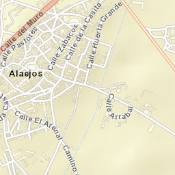 Alaejos Street Map