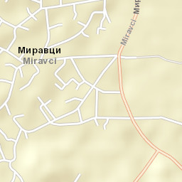 Miravci Street Map