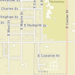 406 South Pine Street Valley NE Street Map