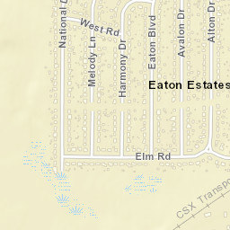 Eaton Estates Ohio Street Map