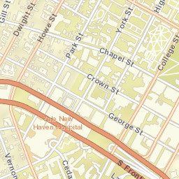 New Haven, Connecticut Street Map