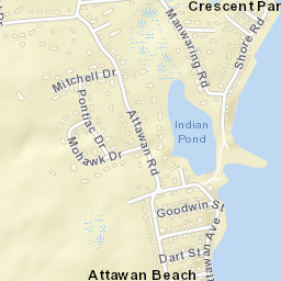 Crescent Park Connecticut Street Map