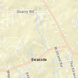 Seaside Connecticut Street Map